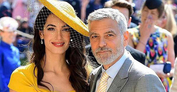 George Clooney Proves That Silver Hair Should Be Embraced | George Clooney Beard Royal Wedding | George Clooney Hair